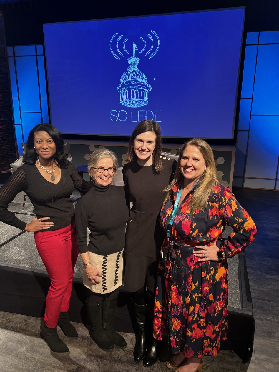 Group of people on a stage